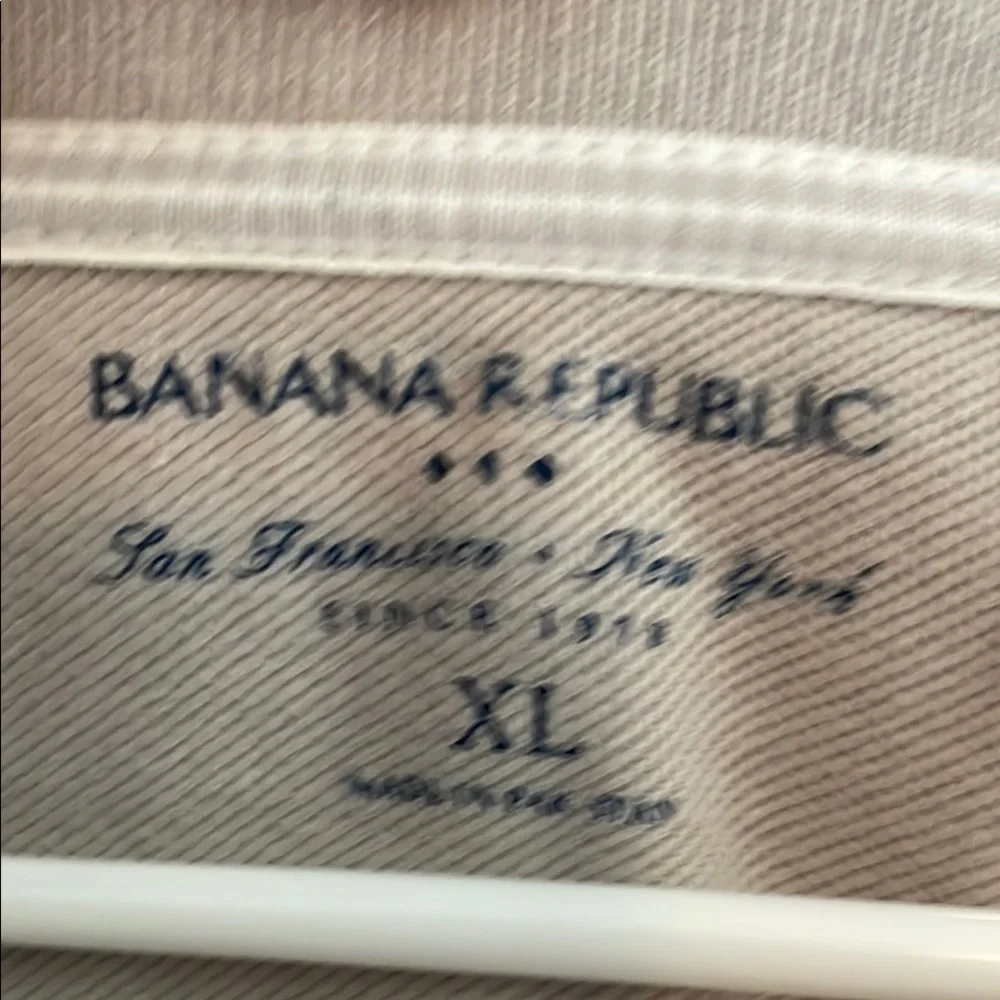 Banana Republic Gray Polo Shirt Classic Fit